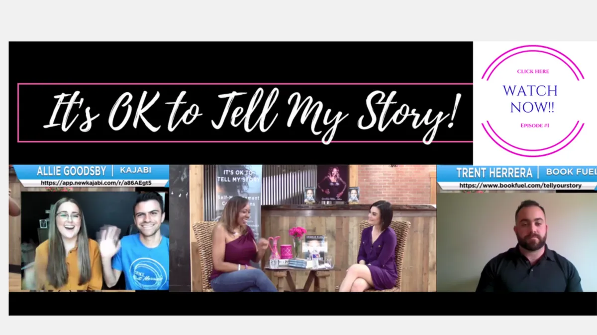 It's OK to Tell My Story! Episode 1 Livestream Show