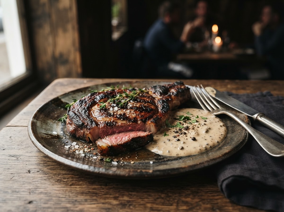 Carnes harmonizado com o molho cremoso Estância 16