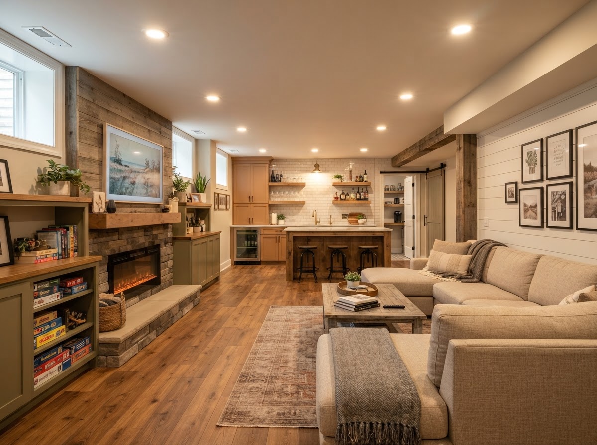 Basement Finishing & Remodeling