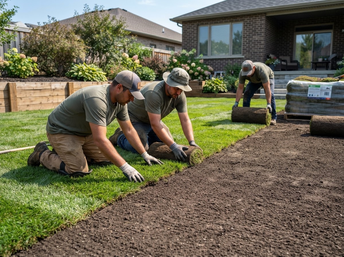 Sod Installation in Winder GA