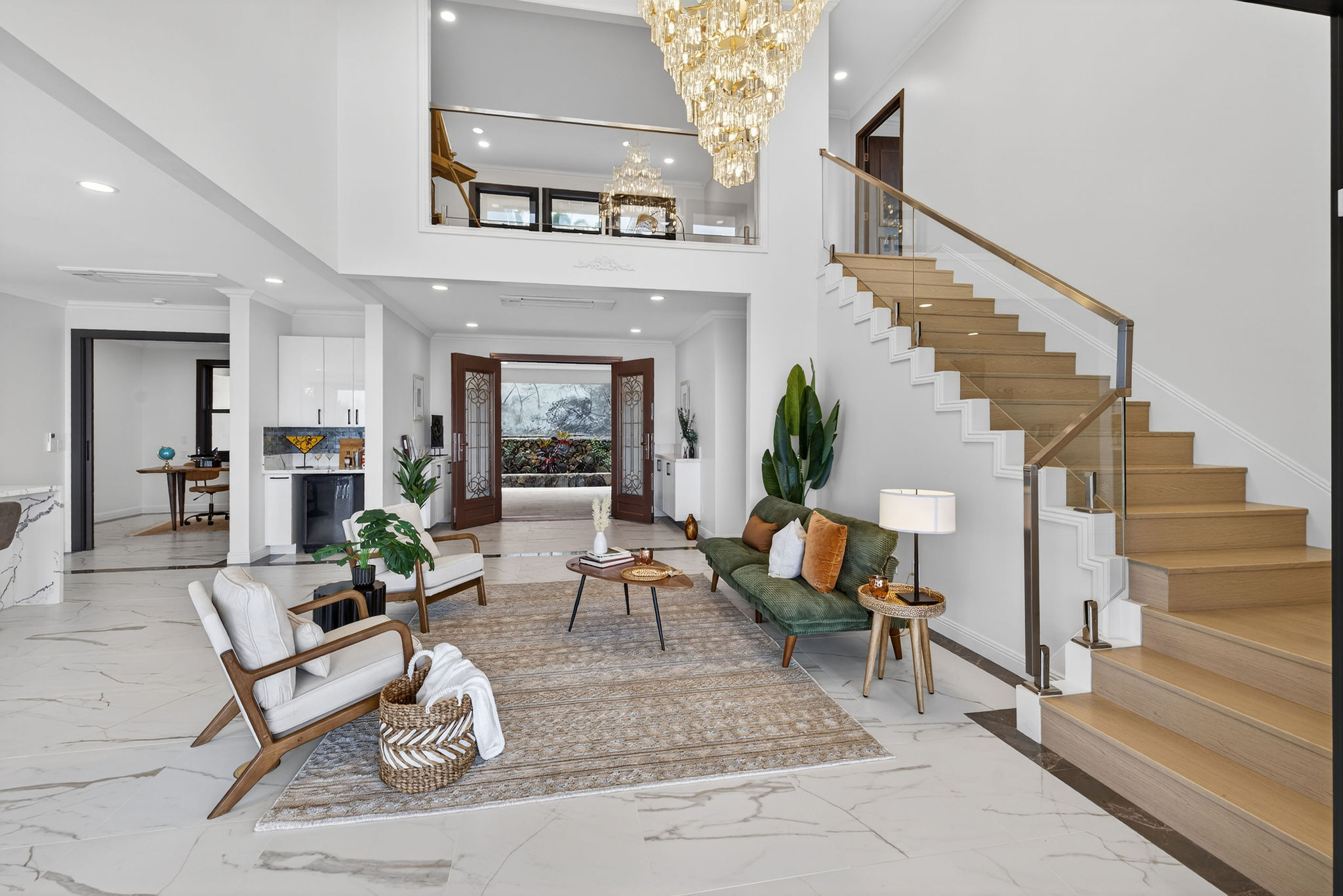 Double-Height Ceilings & Soaring Light