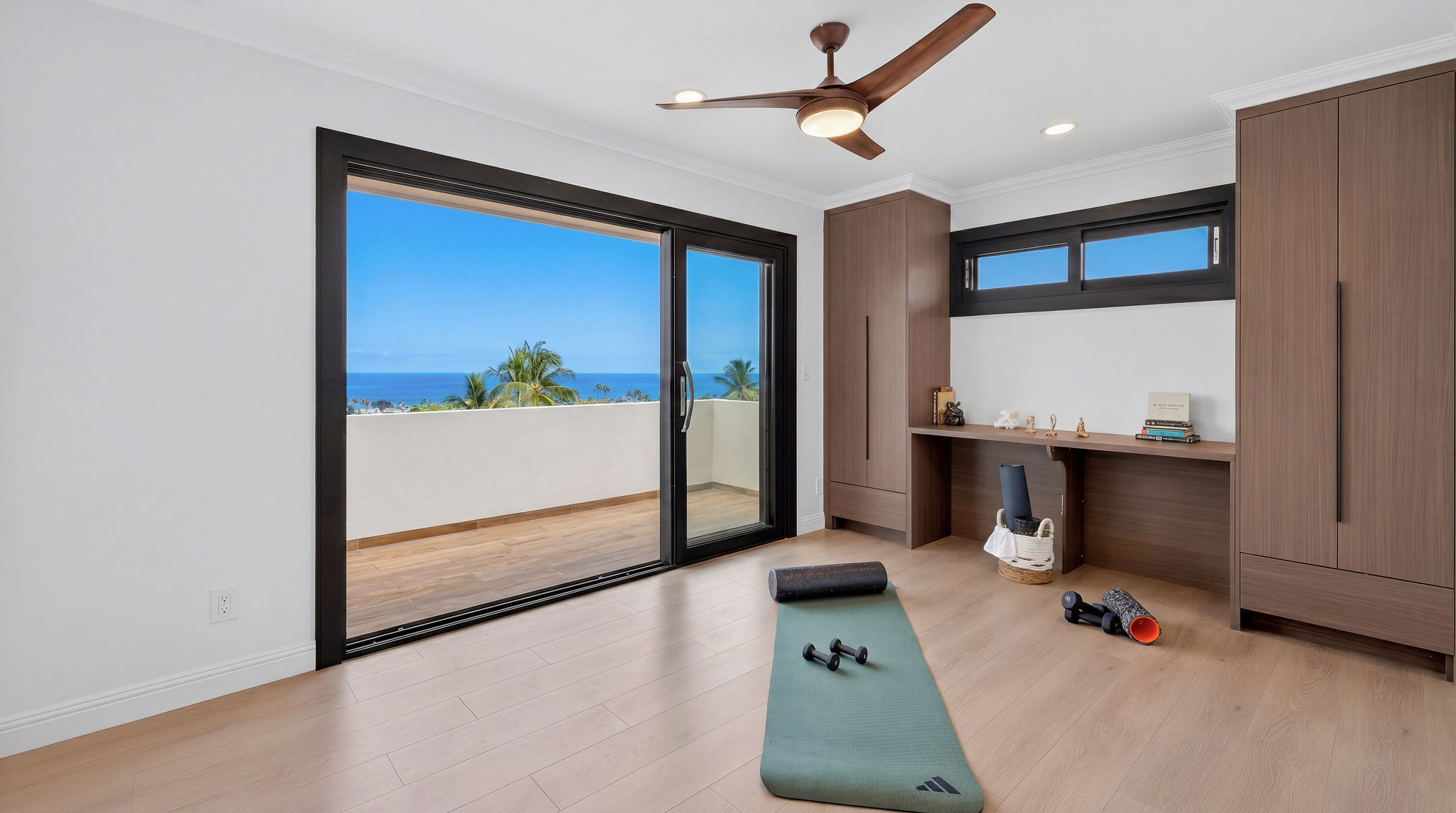 Guest Bedroom with Ocean Horizon Views