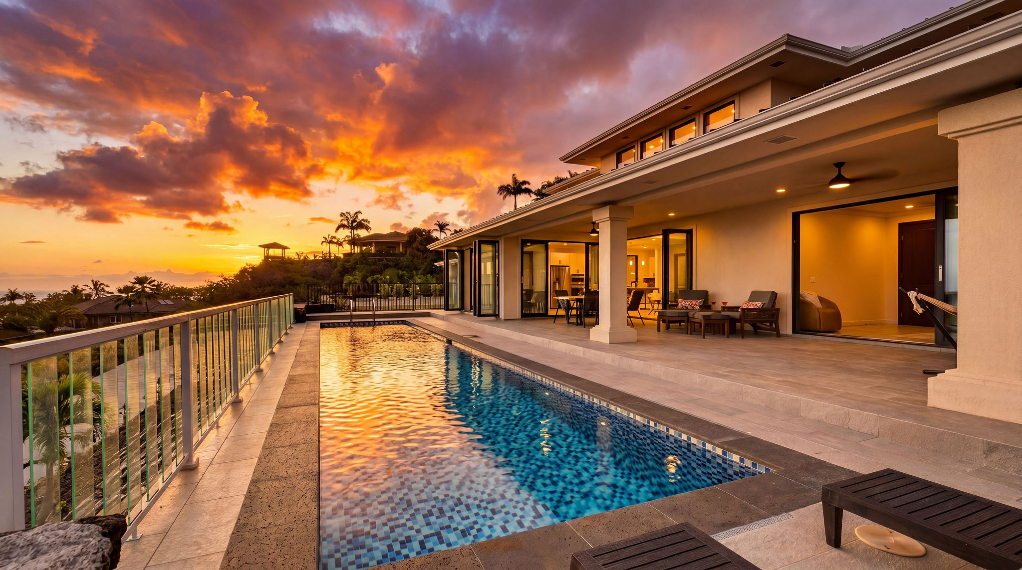 Seamless Outdoor Living with 50ft Pool