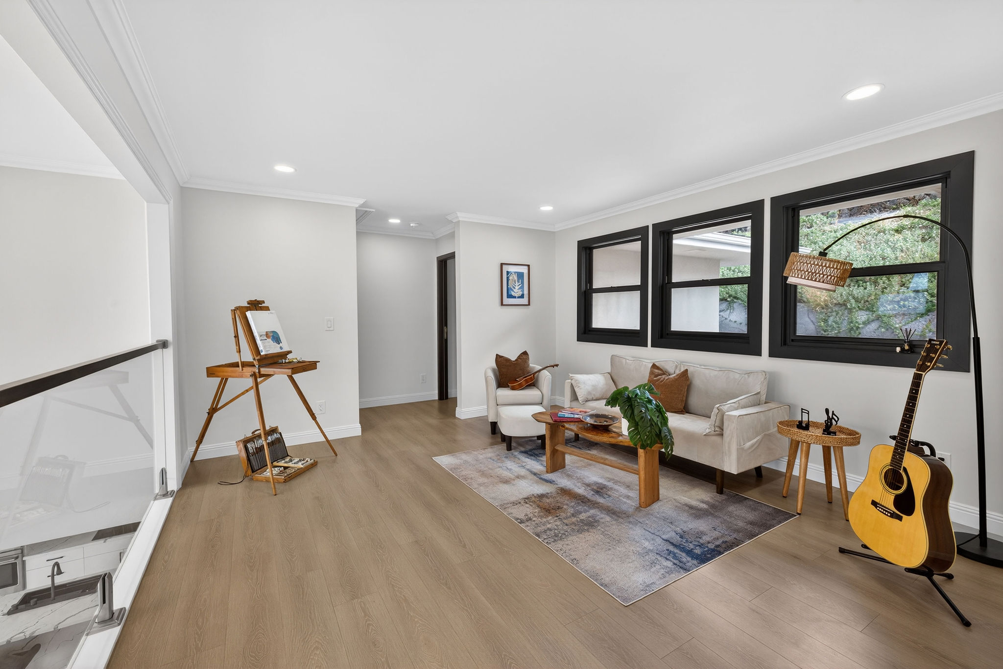 Upstairs Media Room & Reading Nook