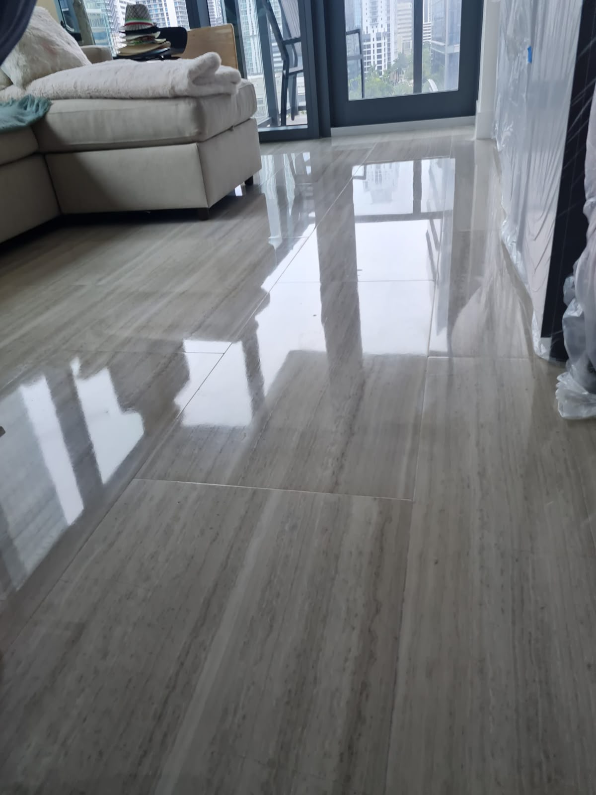 Marble & stone restoration project 18 in Florida — finished by Marble Restoration Services Corp.