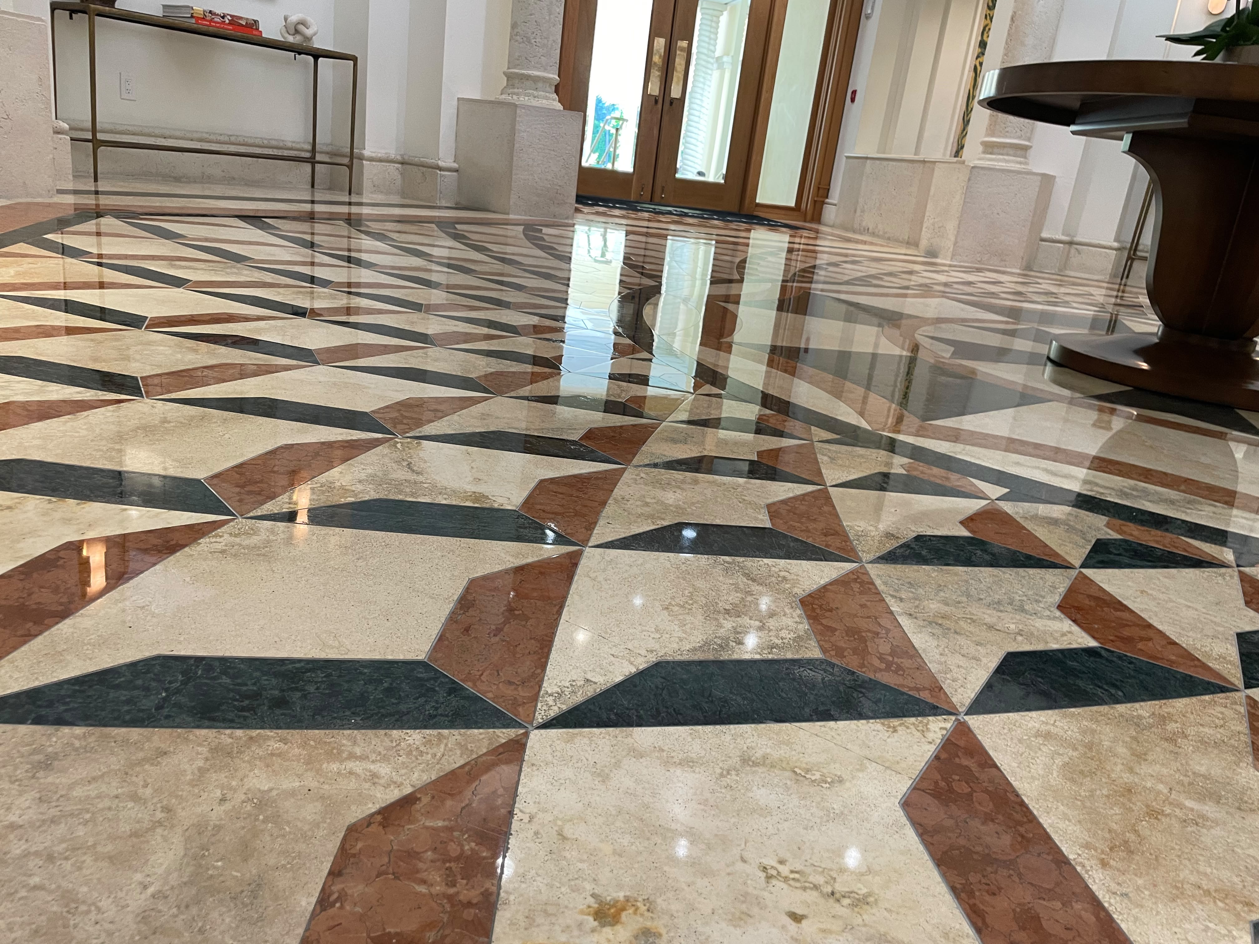 Marble & stone restoration project 23 in Florida — finished by Marble Restoration Services Corp.