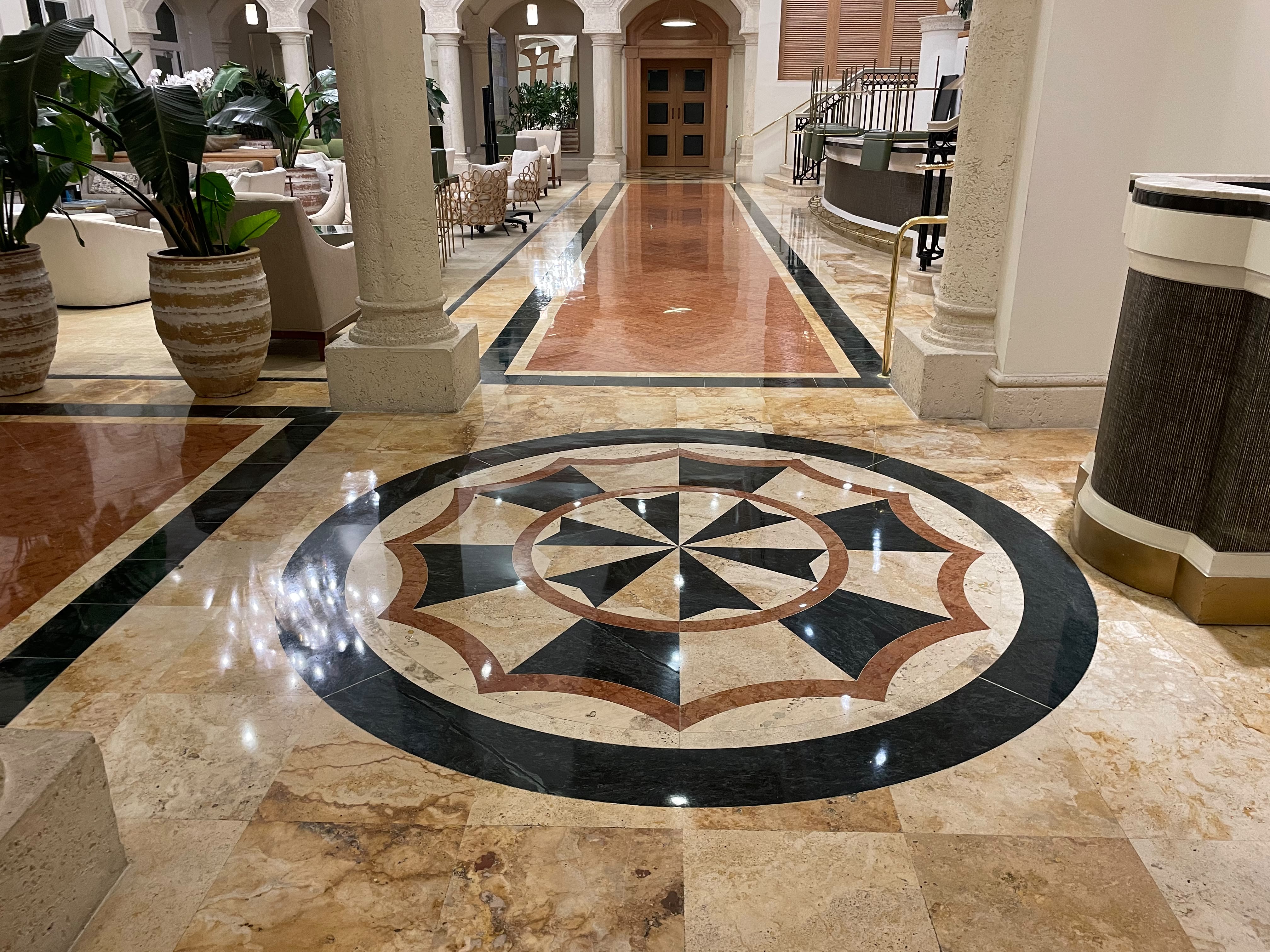 Marble & stone restoration project 22 in Florida — finished by Marble Restoration Services Corp.