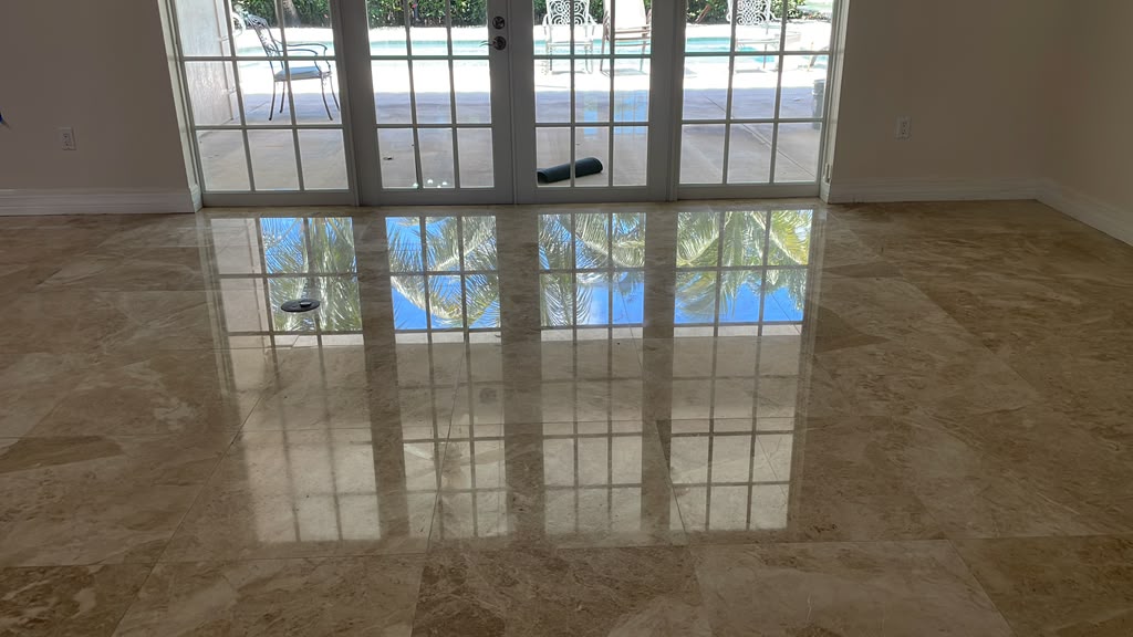 Marble & stone restoration project 21 in Florida — finished by Marble Restoration Services Corp.