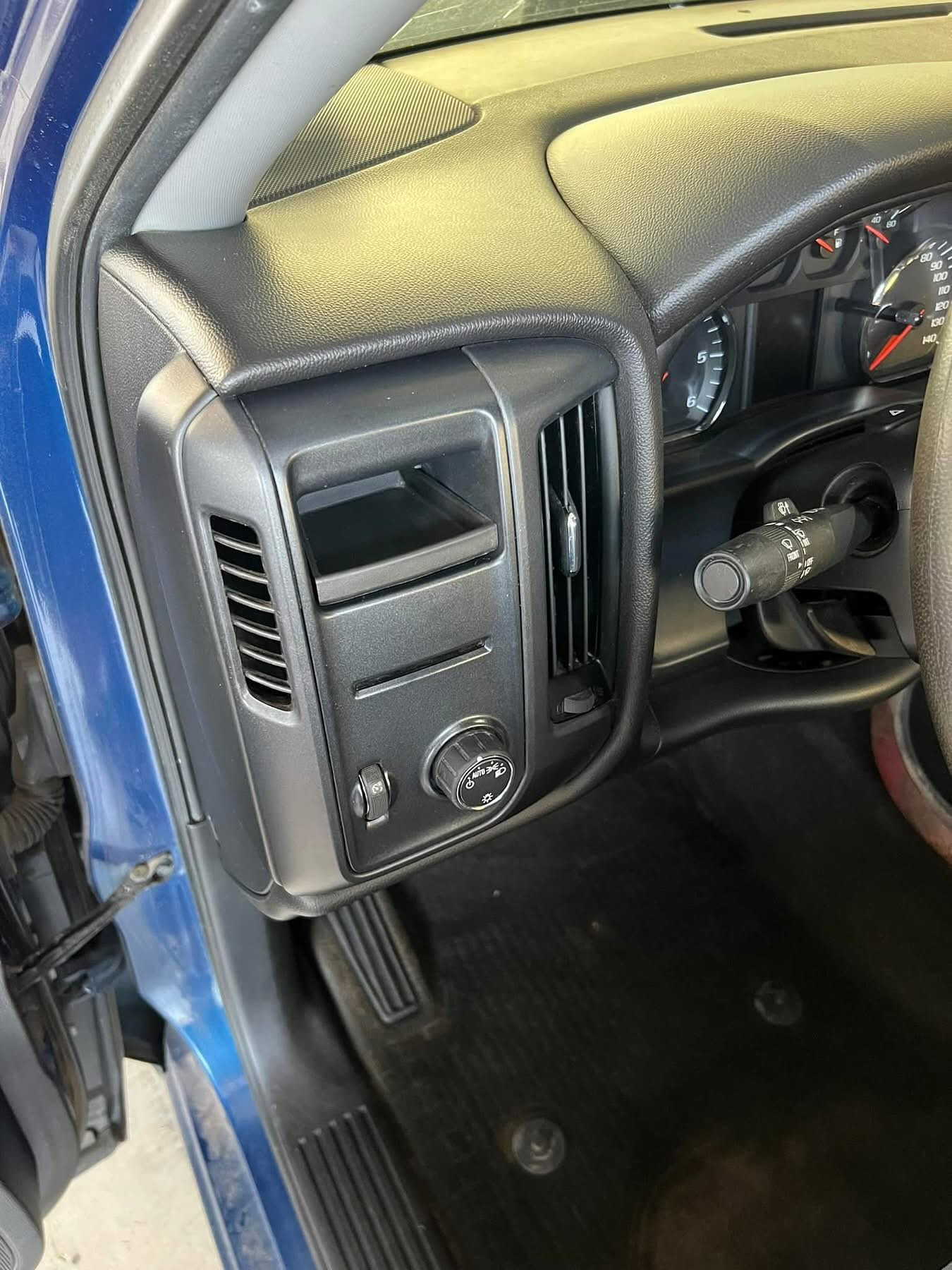 Driver-Side Dash & Controls Reconditioning — Cleaned Result