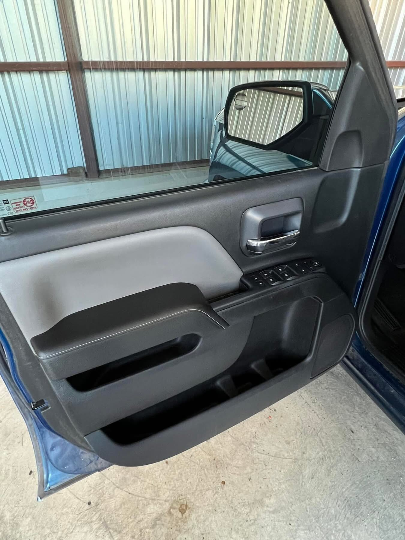 Interior Door Panel Reconditioning — Cleaned Result