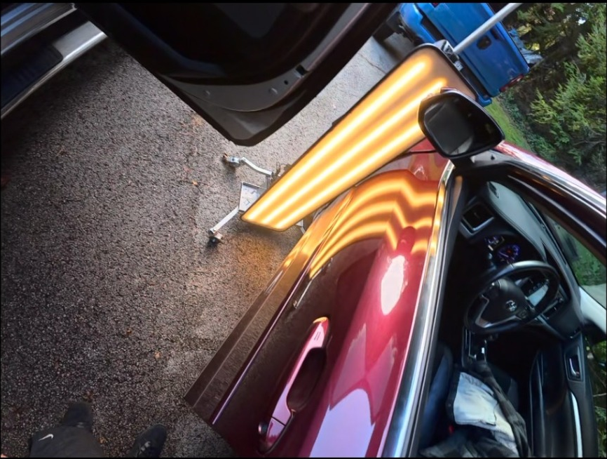 Mobile PDR Reflection Light Alignment