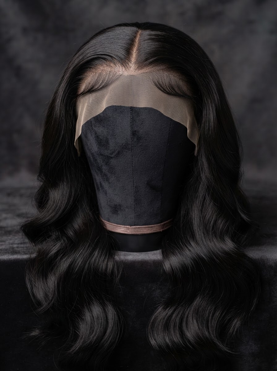 13X4 Lace Frontal — premium virgin hair, deep wave, body wave