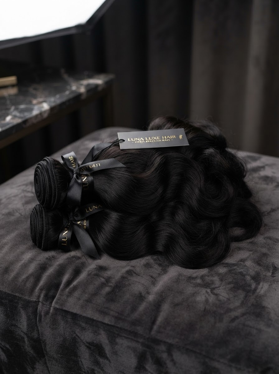 3 Bundle Deals — premium virgin hair, body wave, deep wave, straight