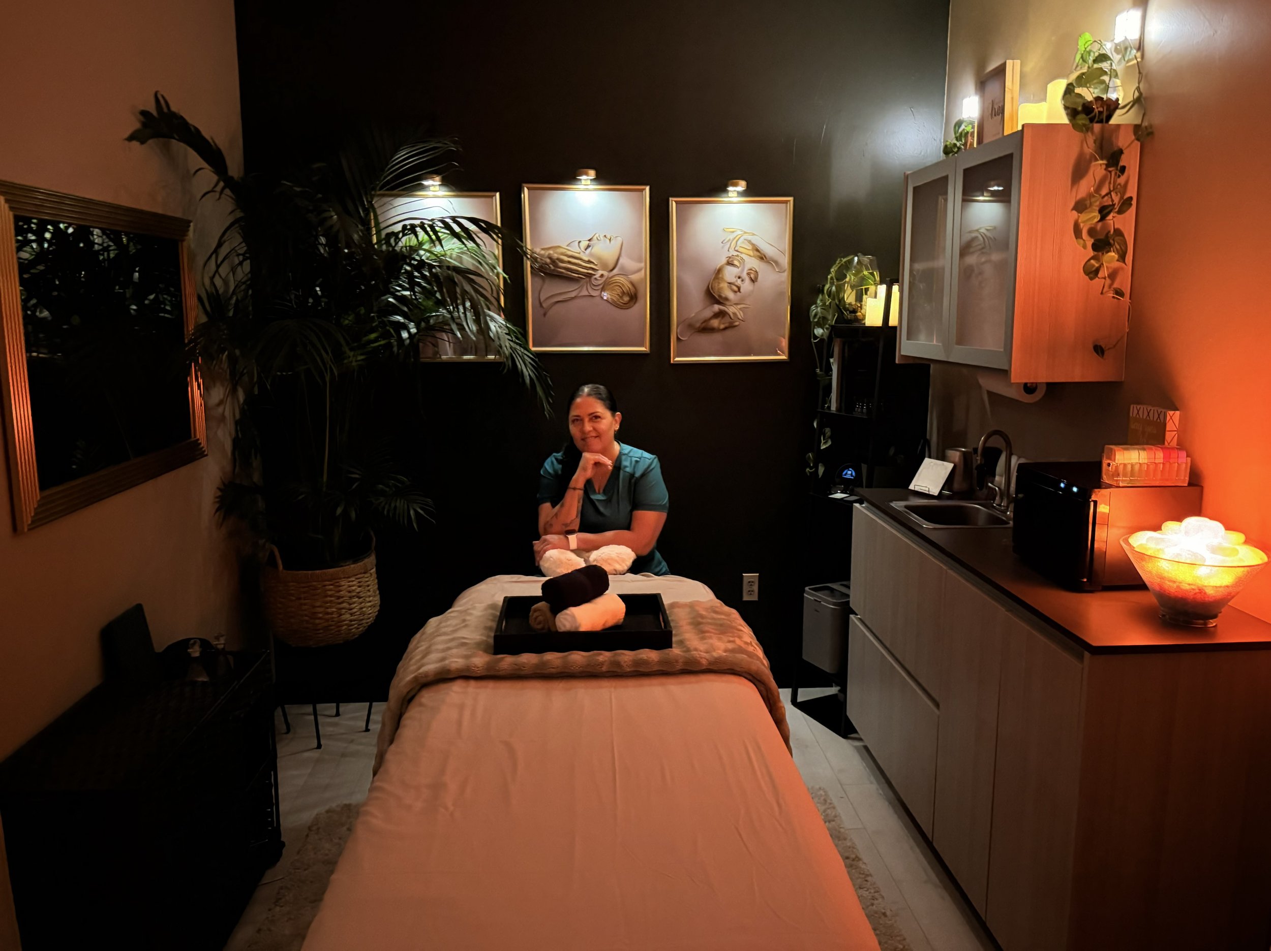 Rosemary Garcia, Licensed Massage Therapist and owner of Traveling Peace Massage