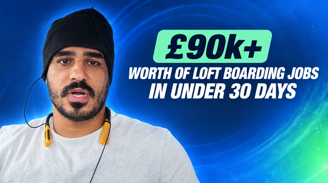 £90k+ worth of loft boarding jobs in under 30 days - Faz case study