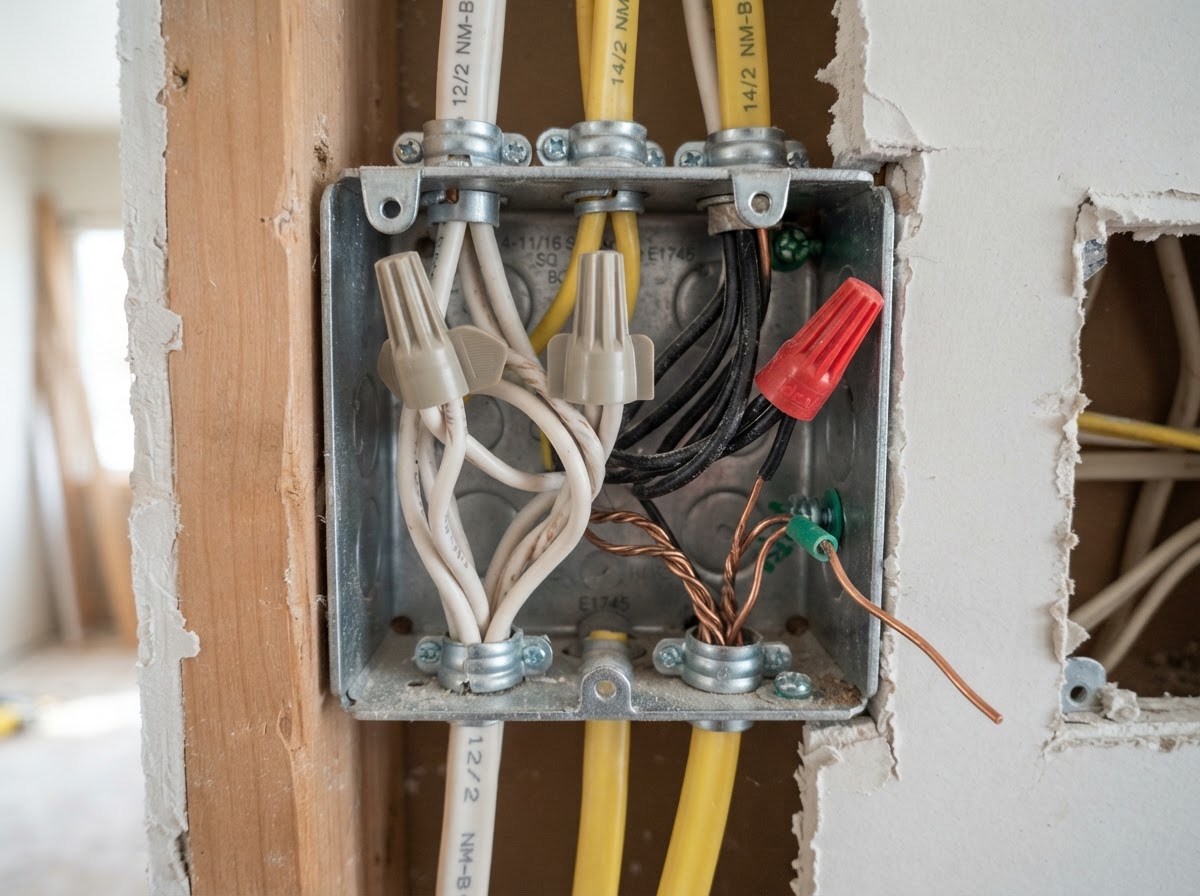 Whole-home rewiring and Romex rough-in in Converse Heights, Spartanburg, SC