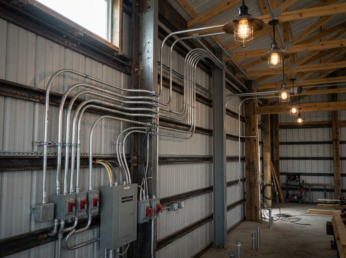Barndominium & Log Cabin Wiring in Spartanburg, SC — Axton Group LLC