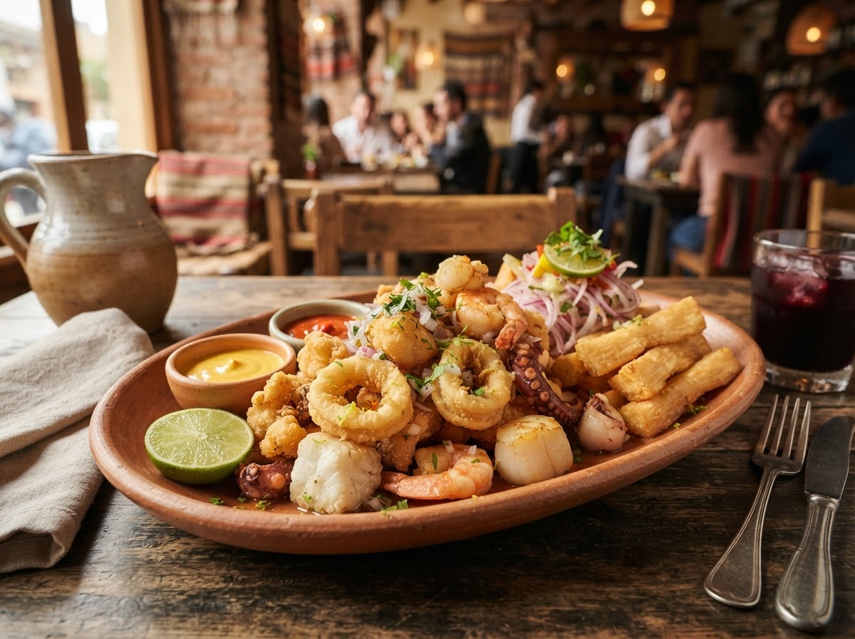 Jalea mixta (de pescado c/ marisco)