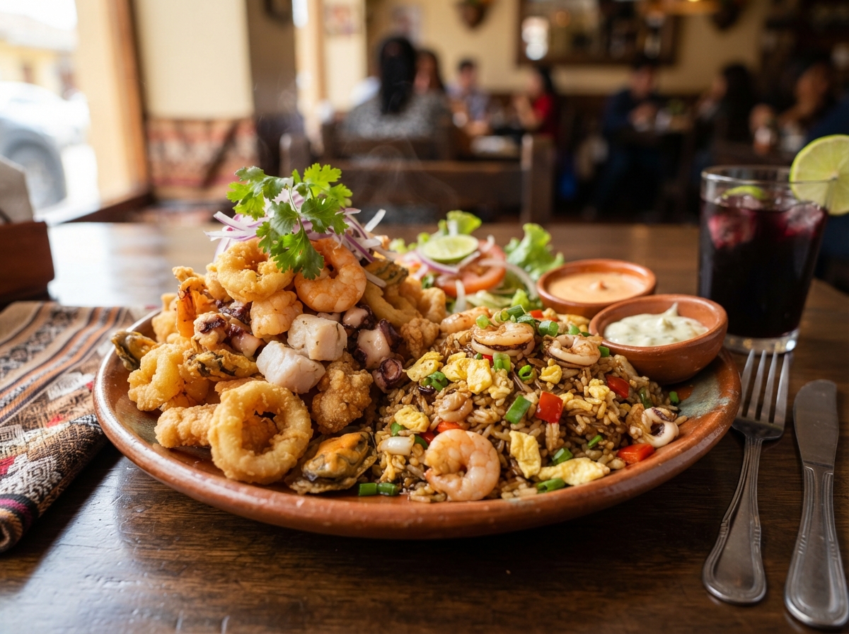 Combinado de mariscos