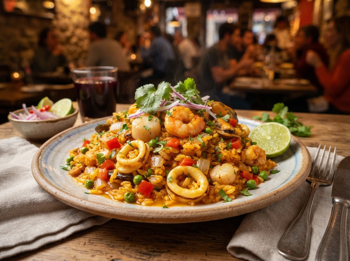 Arroz c/ mariscos