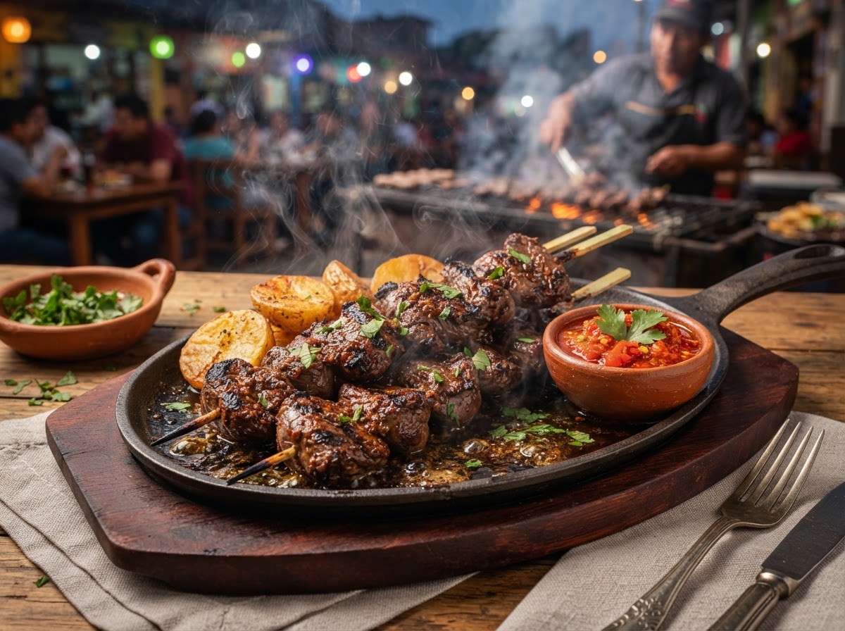 Anticuchos c/ Rachi