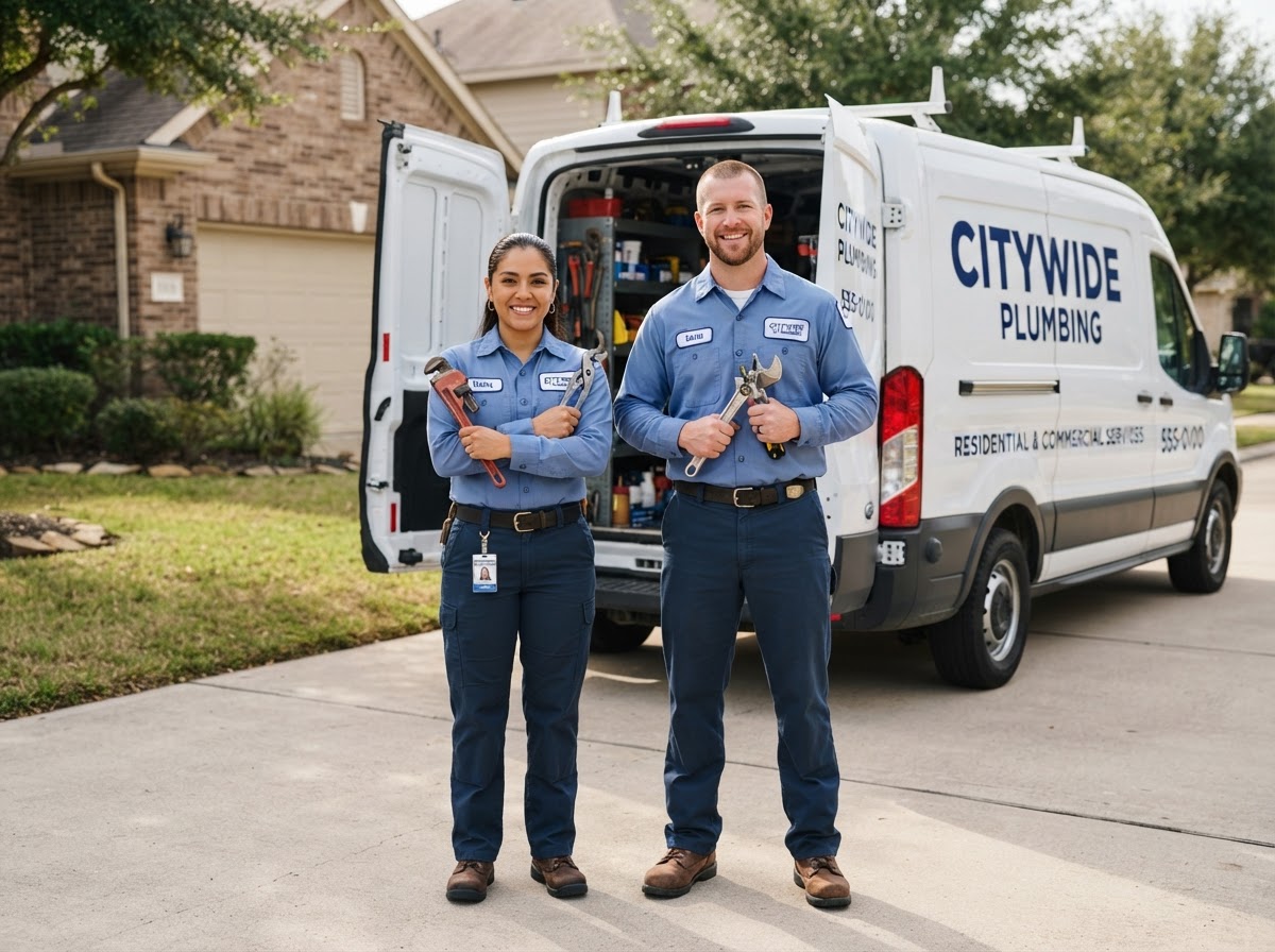 Delaware Plumbing technician team