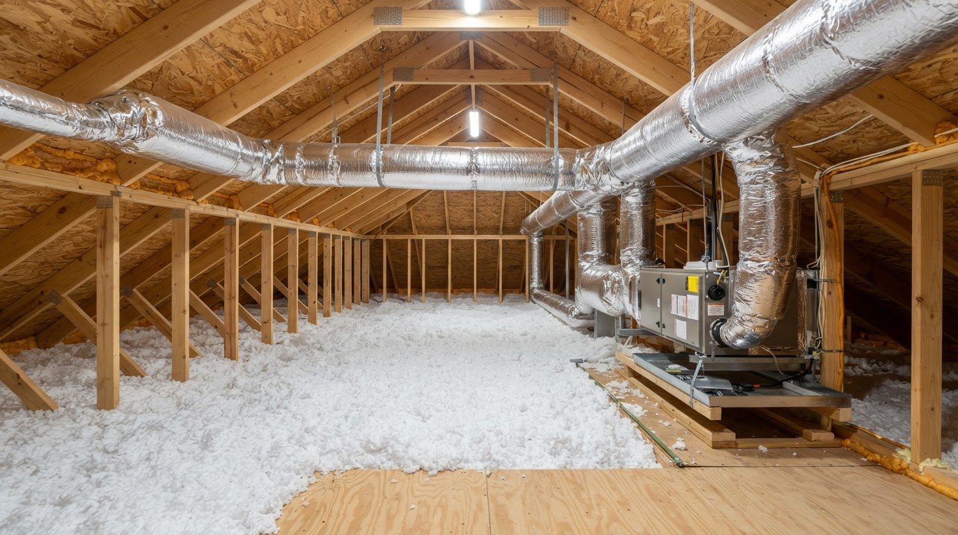 Orange County Attic Fixup: Turning a Neglected Attic Into a Better Performing Space