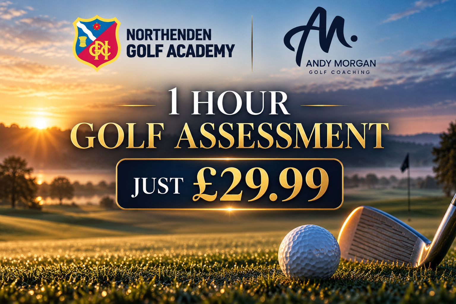 Northenden Golf Academy 1 Hour Golf Assessment for £29.99