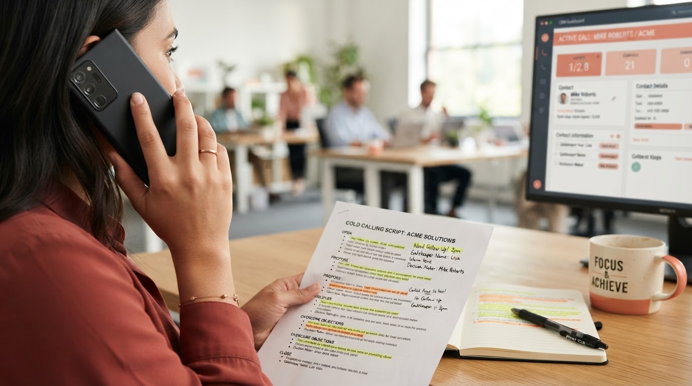Cold Calling Scripts That Actually Work in 2026 — With Real Examples