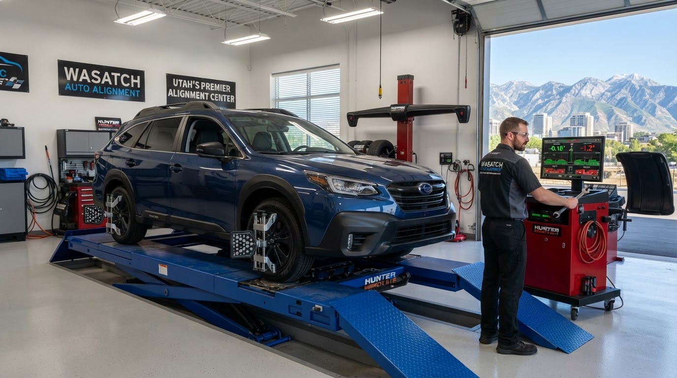 Precision Wheel Alignment & Balancing in South Salt Lake, UT