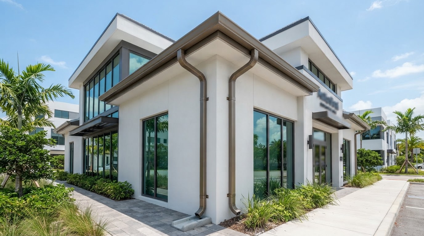 Commercial Gutters & Downspouts