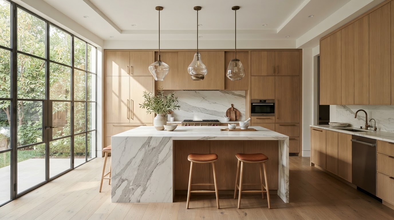 The Sculpted Kitchen — fictional architectural concept