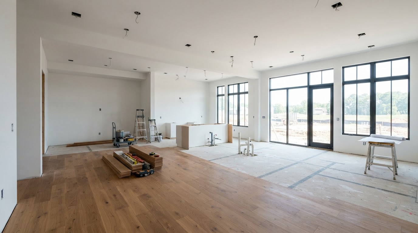 Kitchen construction phase 02 — The Foundation