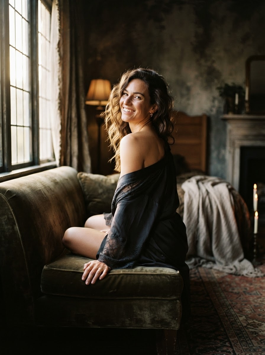 Monroe & Co Boudoir portrait 5
