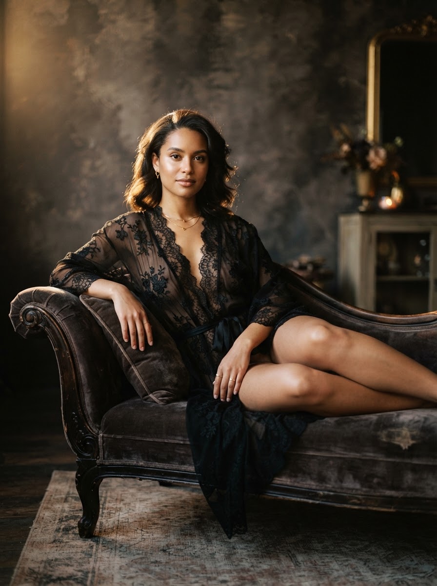 Monroe & Co Boudoir portrait 1
