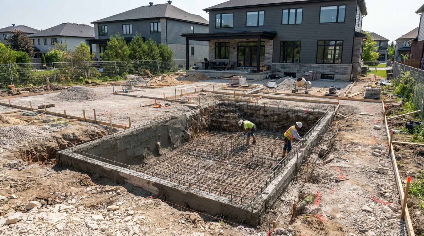 Backyard transformation phase 02: The Foundation