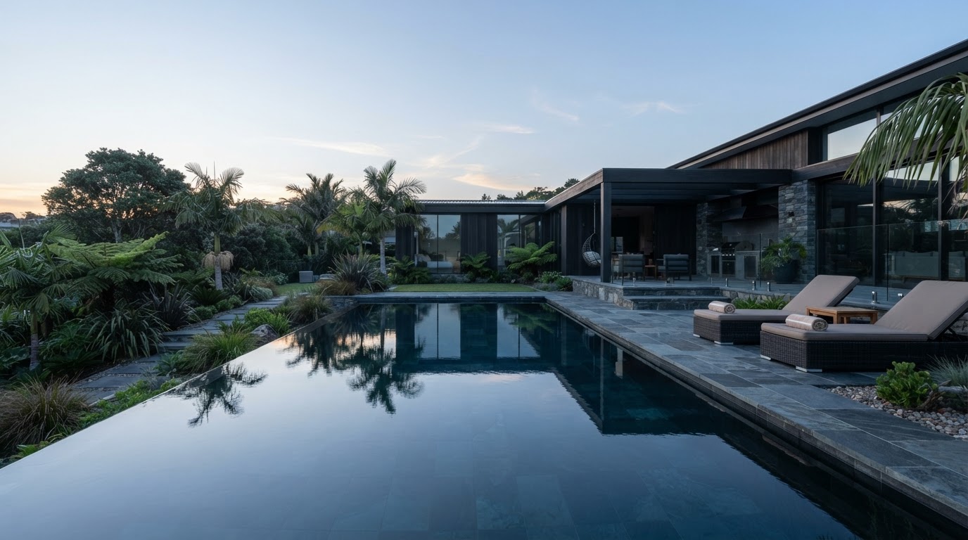 Backyard at Morning