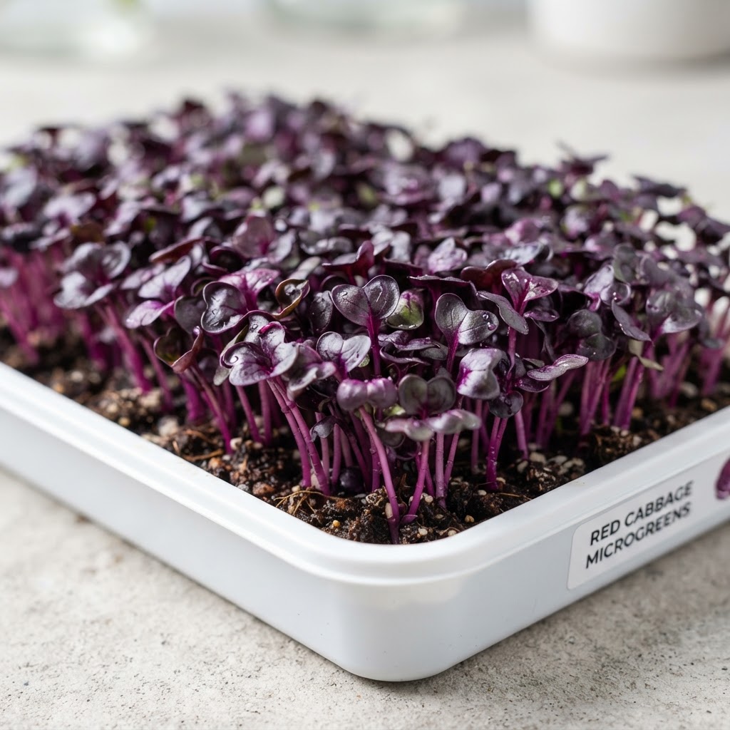 Shiso (Perilla) Microgreens