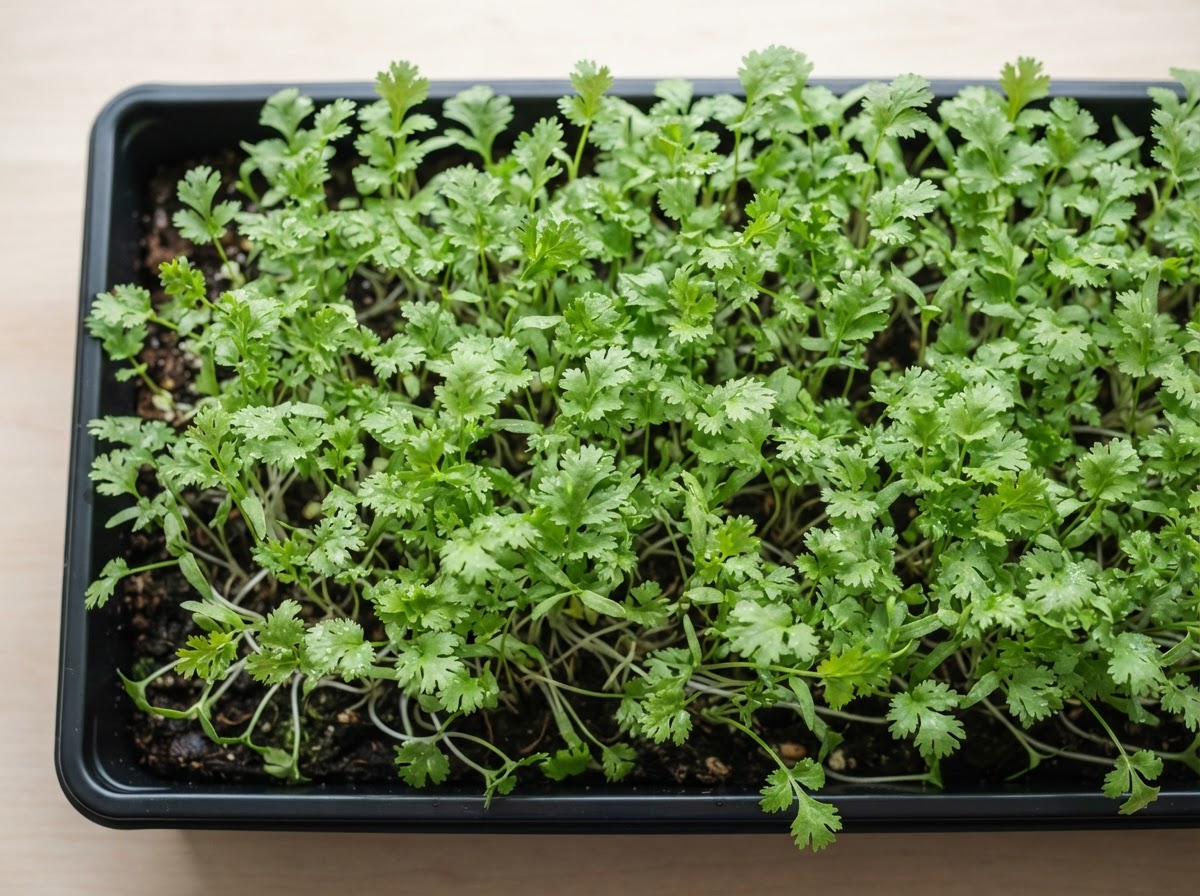 Koriander Microgreens