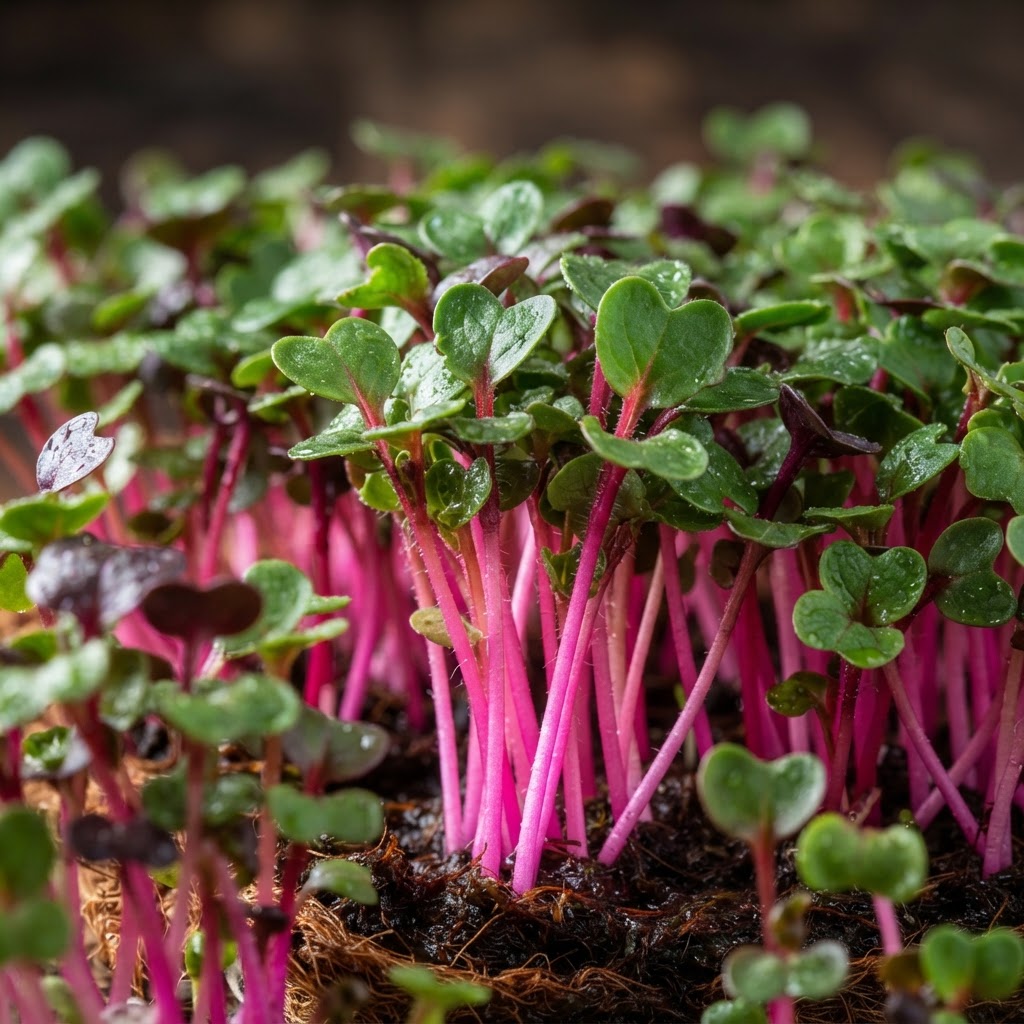 Radieschen Microgreens