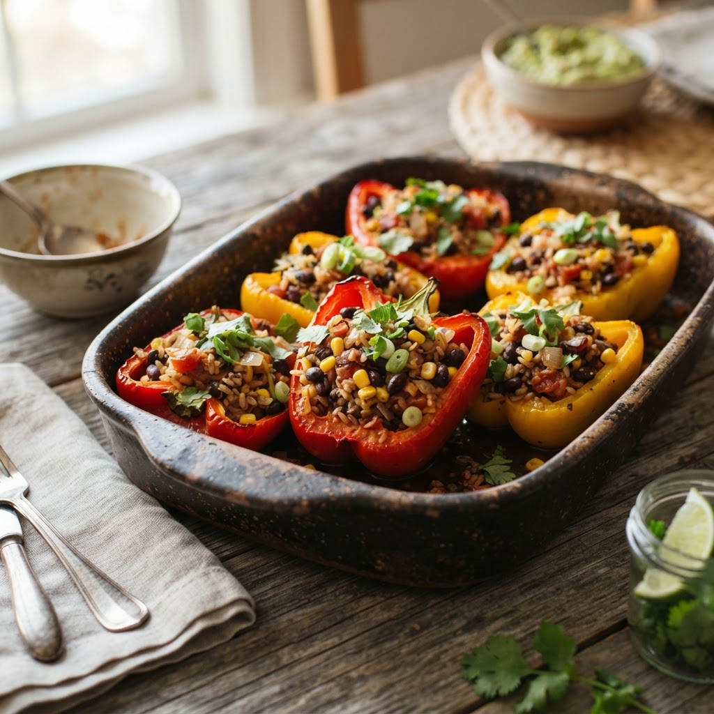 Southwest Stuffed Bell Peppers