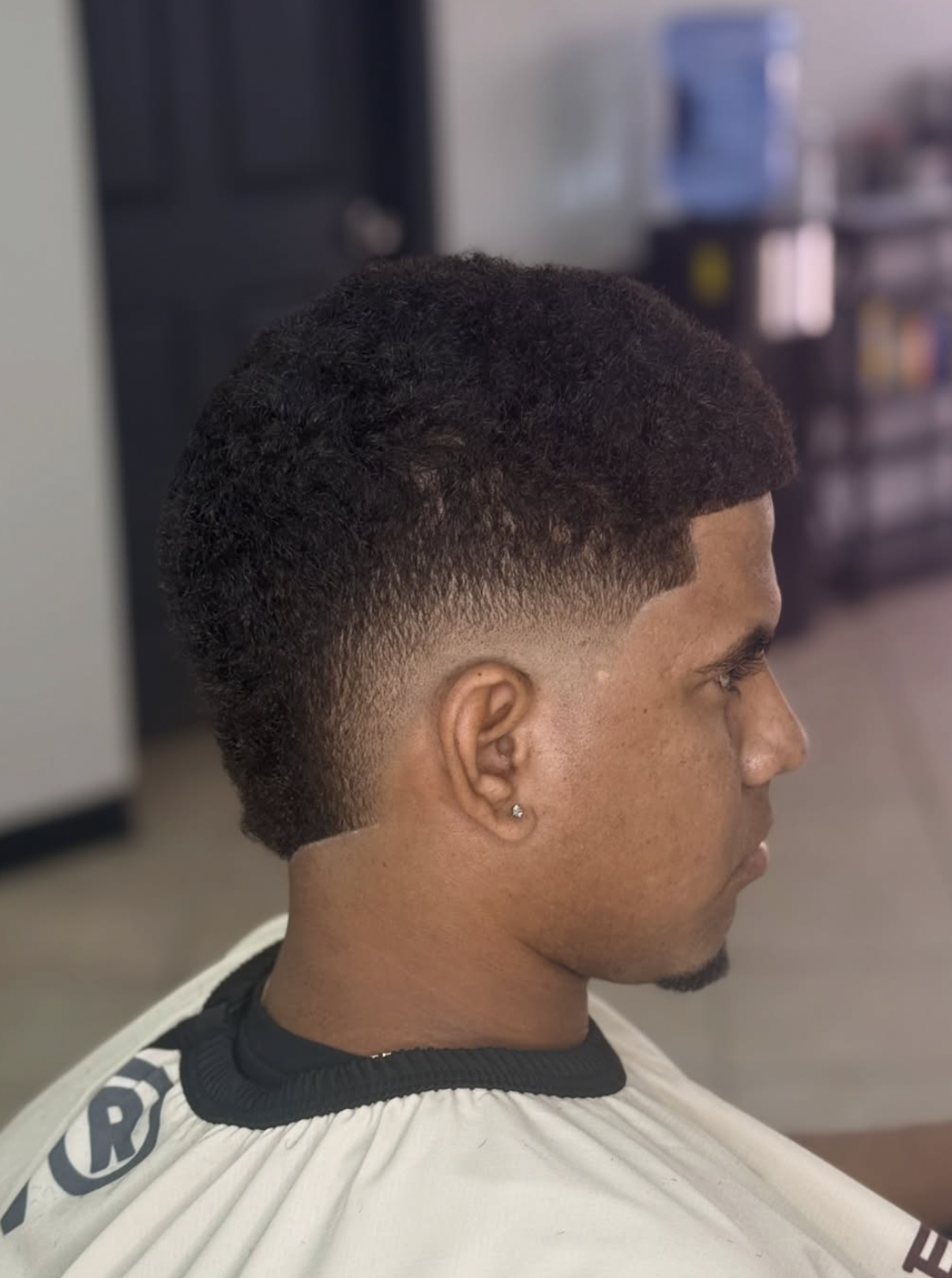 Burst fade and South of France cut at 22nd Street Barber Lounge
