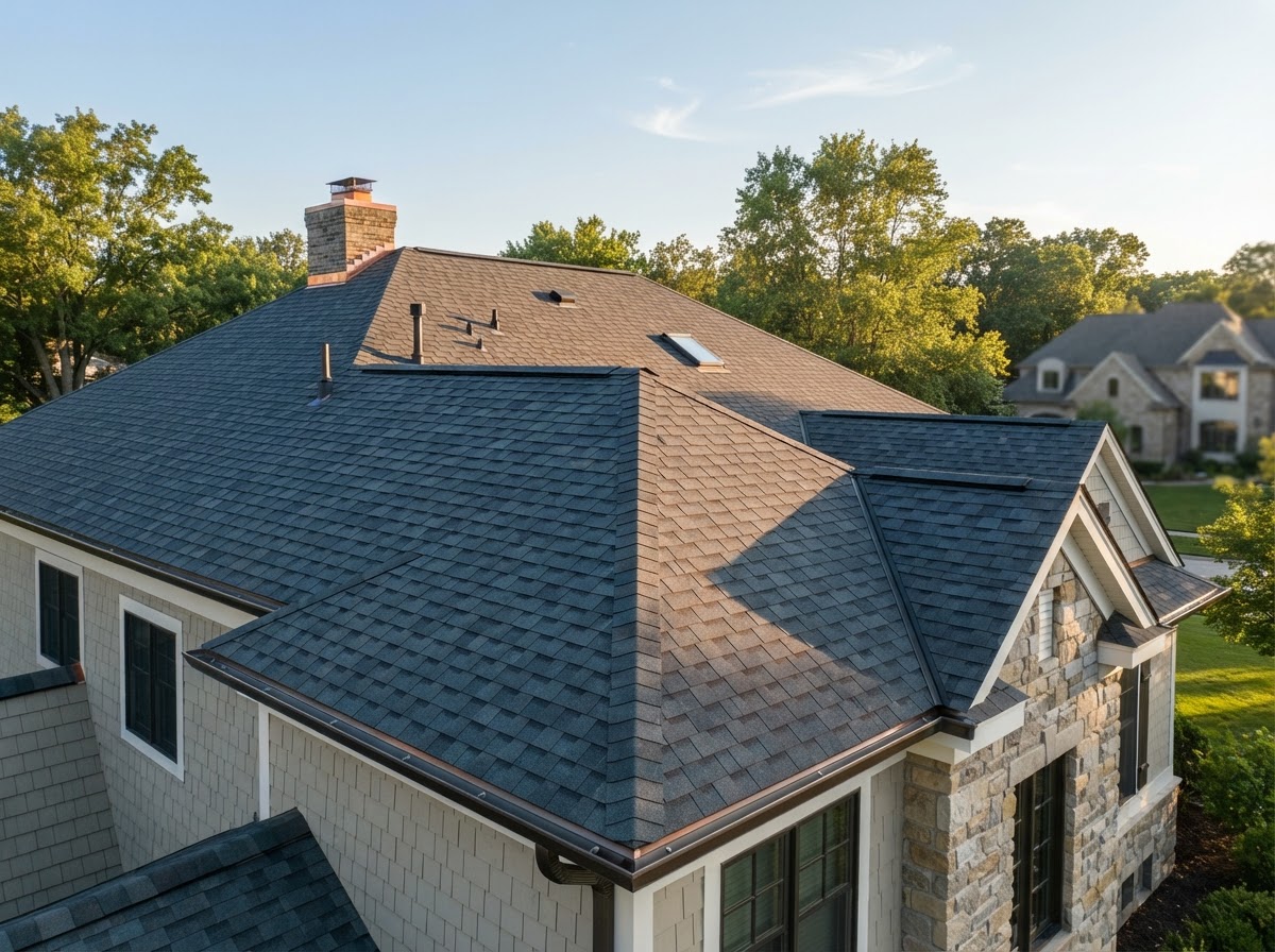 After · Full shingle replacement