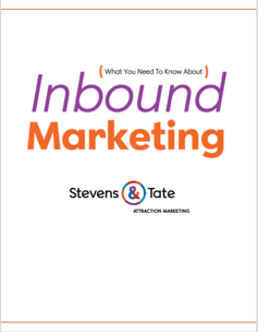 What You Need To Know About Inbound Marketing Ebook Cover