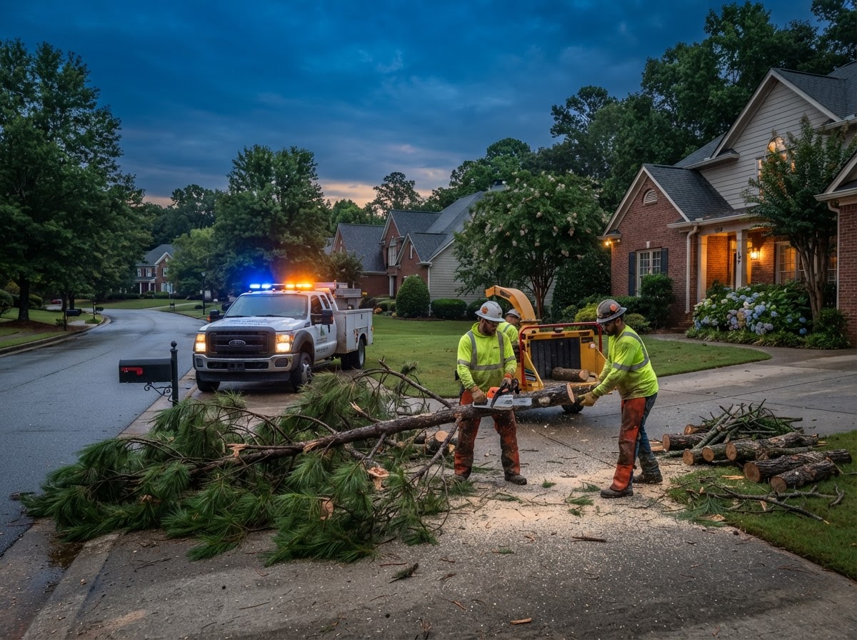 Emergency Tree Service Day or Night