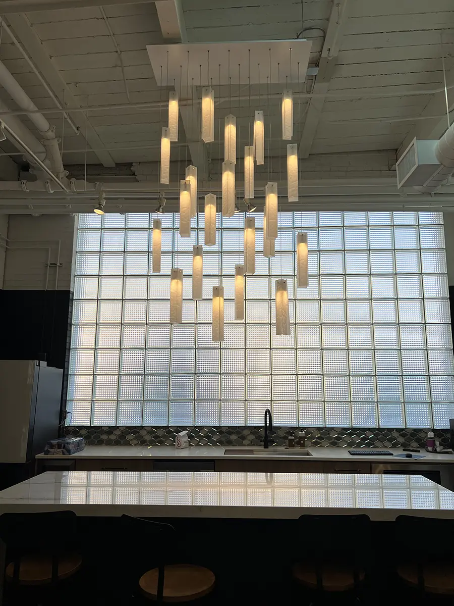 Statement Staircase Chandelier
