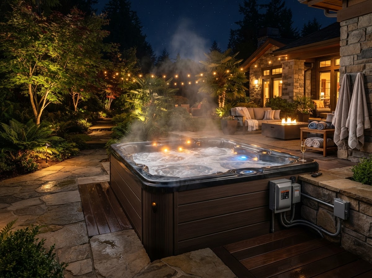 Hot Tub Wiring & Spa Hookups