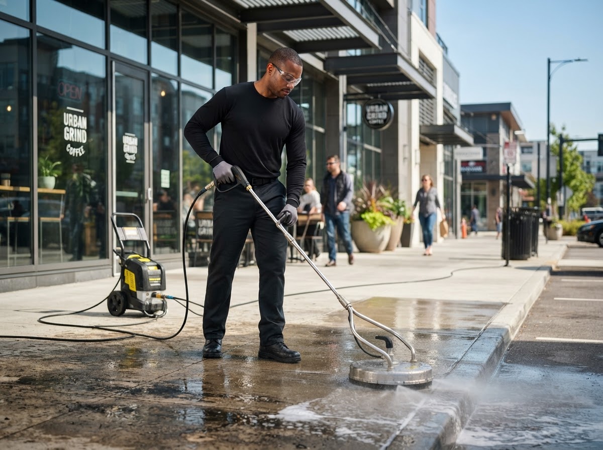 Commercial Pressure Washing