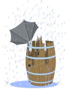 Broken Barrel - Stress und Nährstoffverlust
