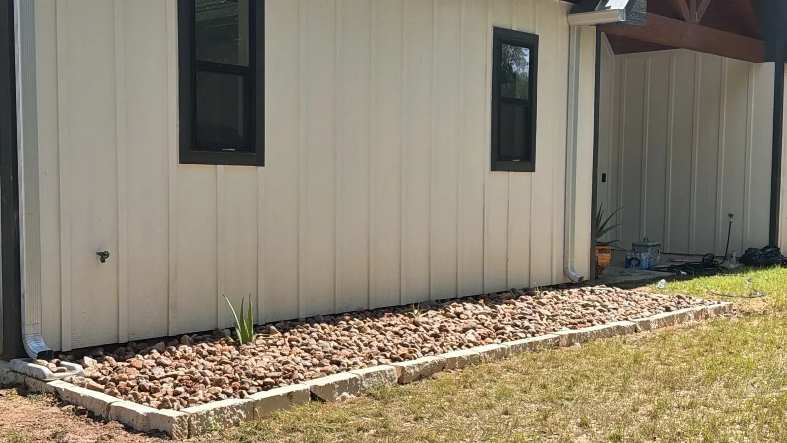 Garden landscaping, client-supplied project photo 5